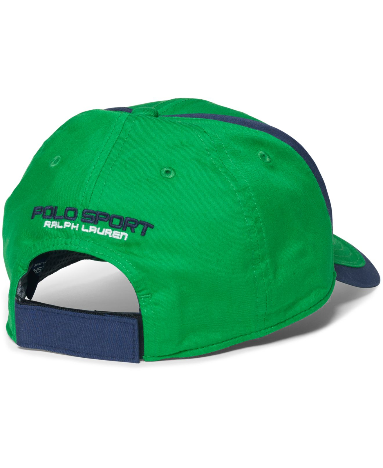 Polo Ralph Lauren Polo Sport Italia Baseline Hat in Green for Men | Lyst