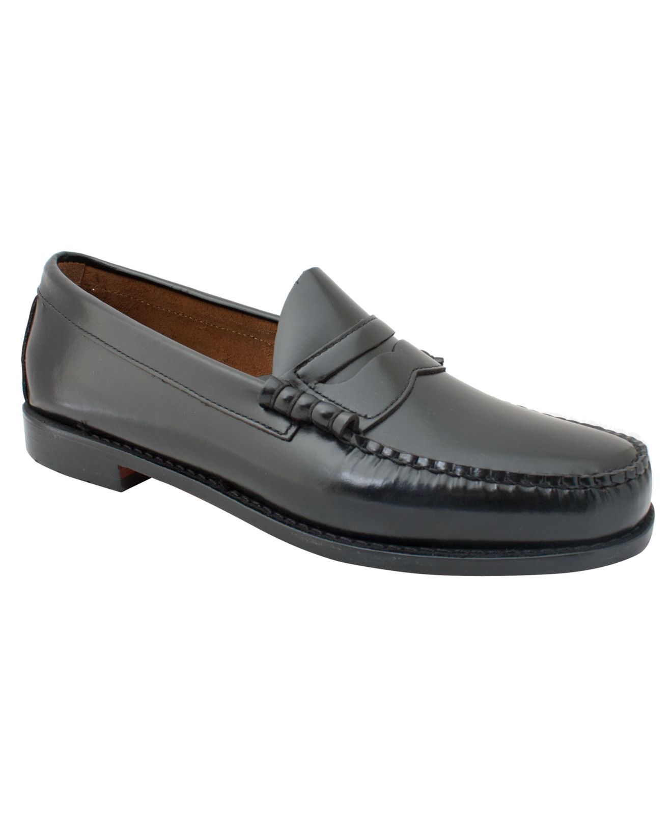 G.h. bass & co. G. H. Bass & Co. Larson Penny Loafers in Black for Men ...
