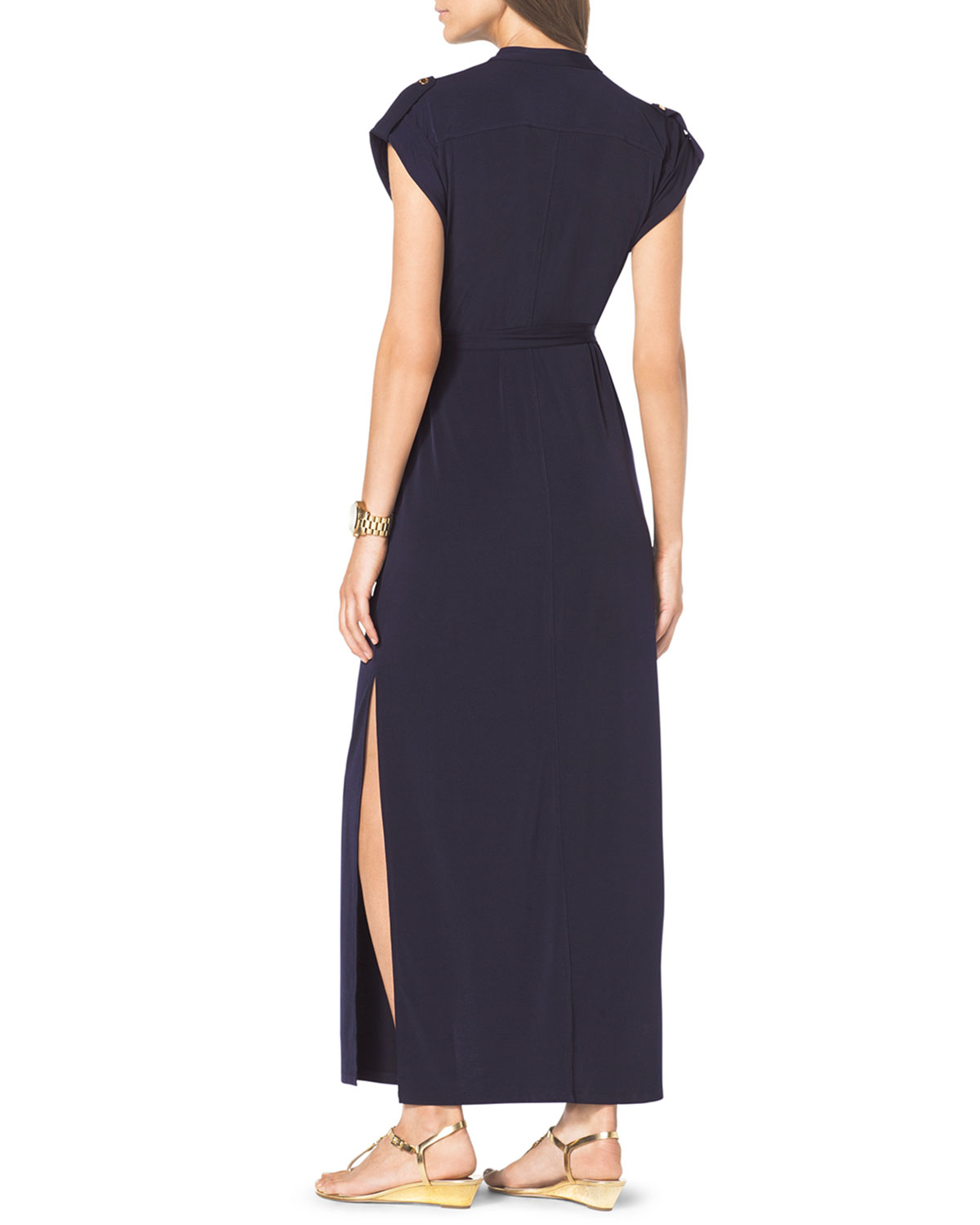 michael kors navy dress