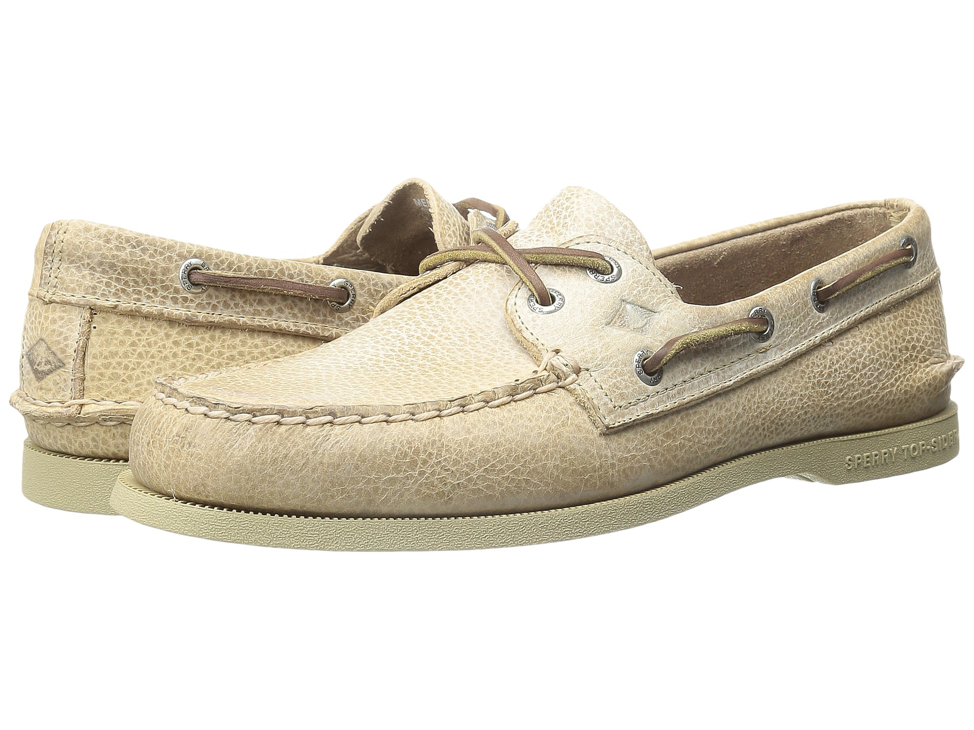 sperry top sider beige