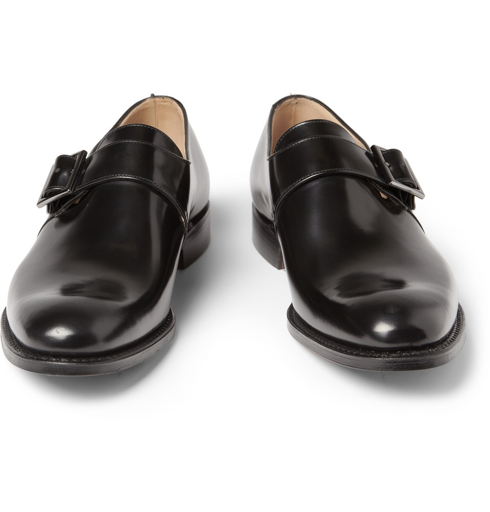 Lyst - Church's Tokyo Leather Monk-Strap Shoes in Black for Men