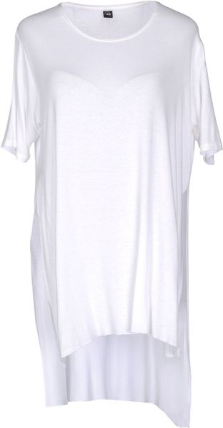 Cheap Monday Short Sleeve T-Shirt in White | Lyst