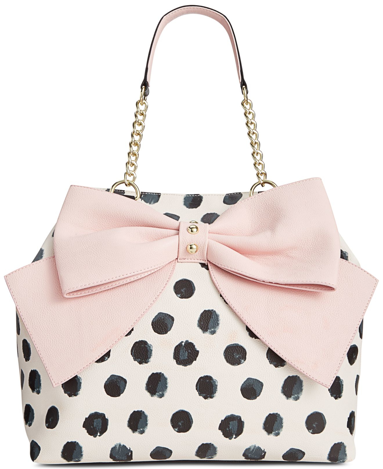 Betsey Johnson Bow Tote In Pink Lyst | lupon.gov.ph