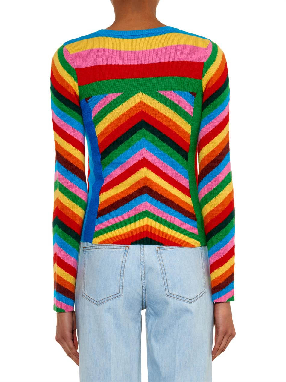 Eastern Tolkning Hvor fint Valentino 1973 Rainbow Sweater | Lyst