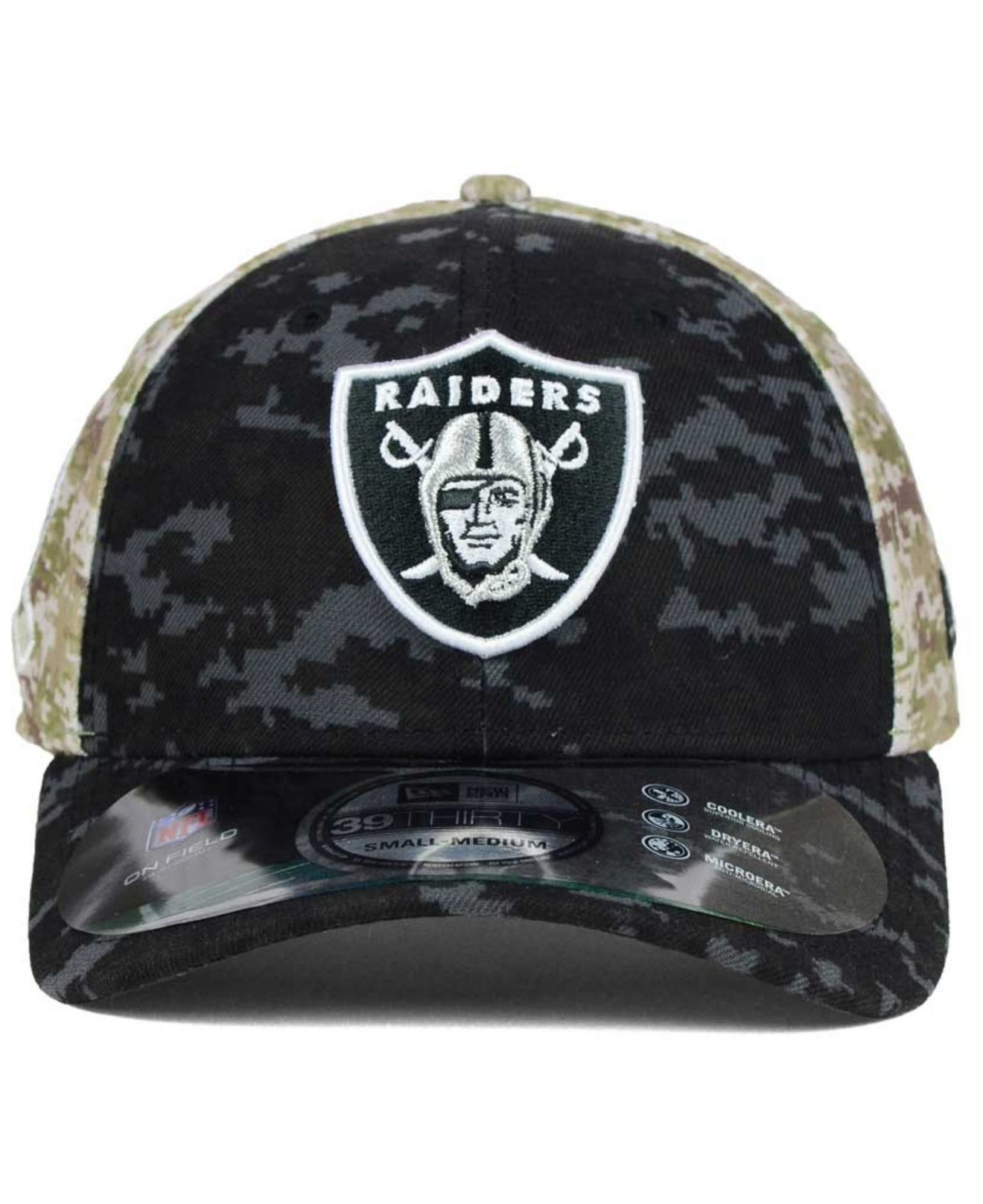 raiders salute to service hat