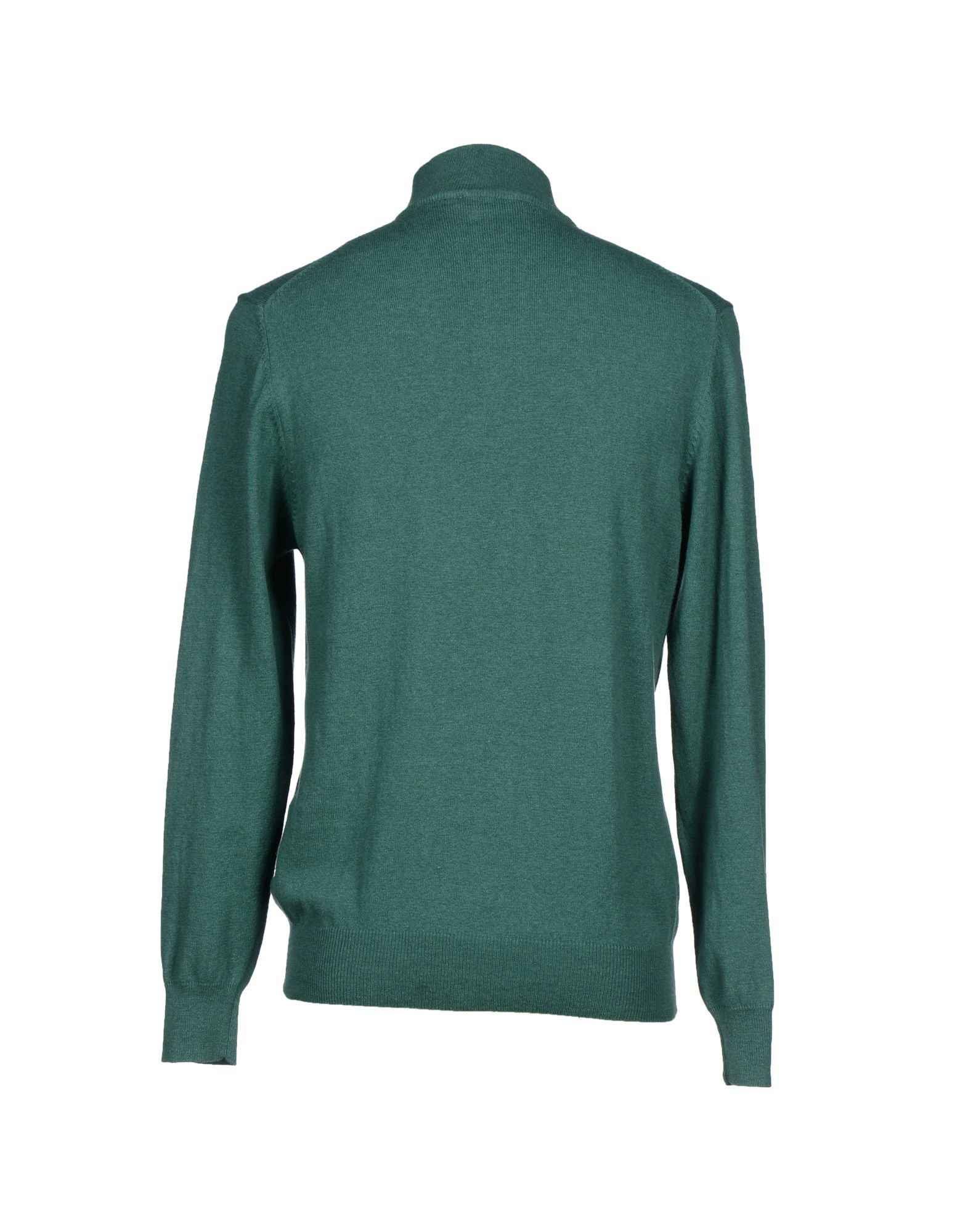 Balmain Wool Turtleneck in Green for Men - Lyst