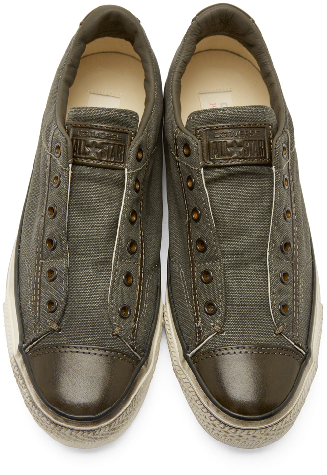 converse canvas slip on