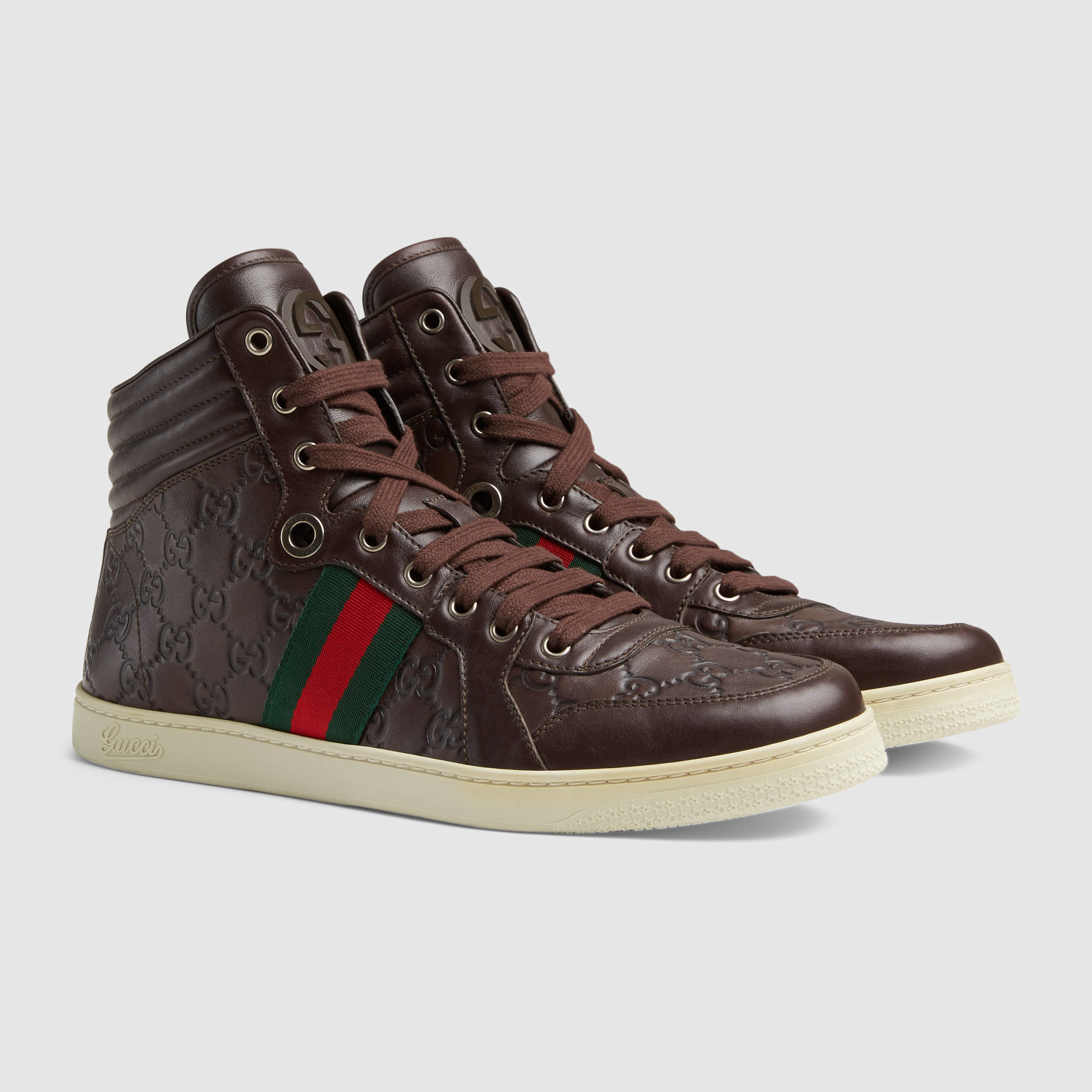 brown gucci high top sneakers,Quality assurance,protein-burger.com