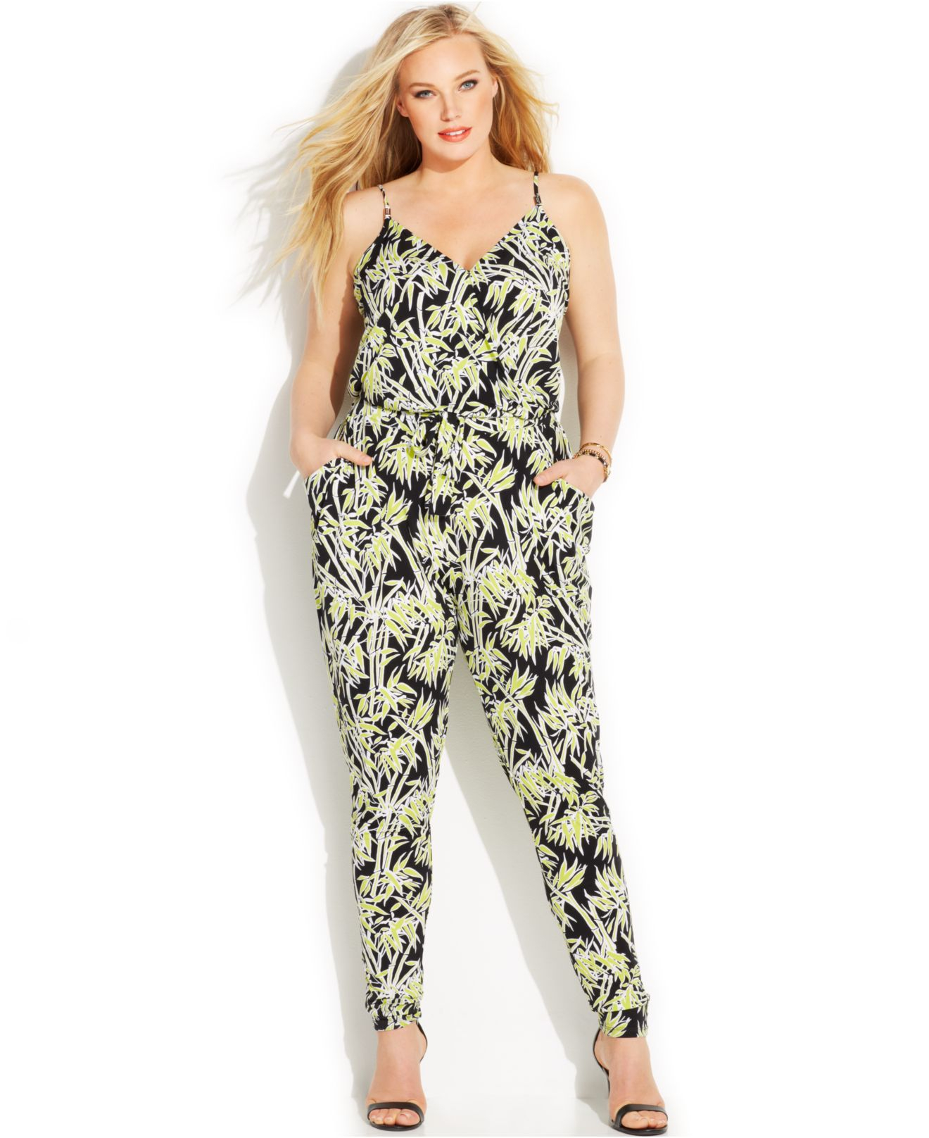michael kors plus size jumpsuit