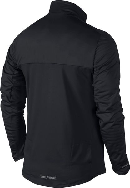 Nike Element Shield Full-zip Running Jacket in Black for Men | Lyst