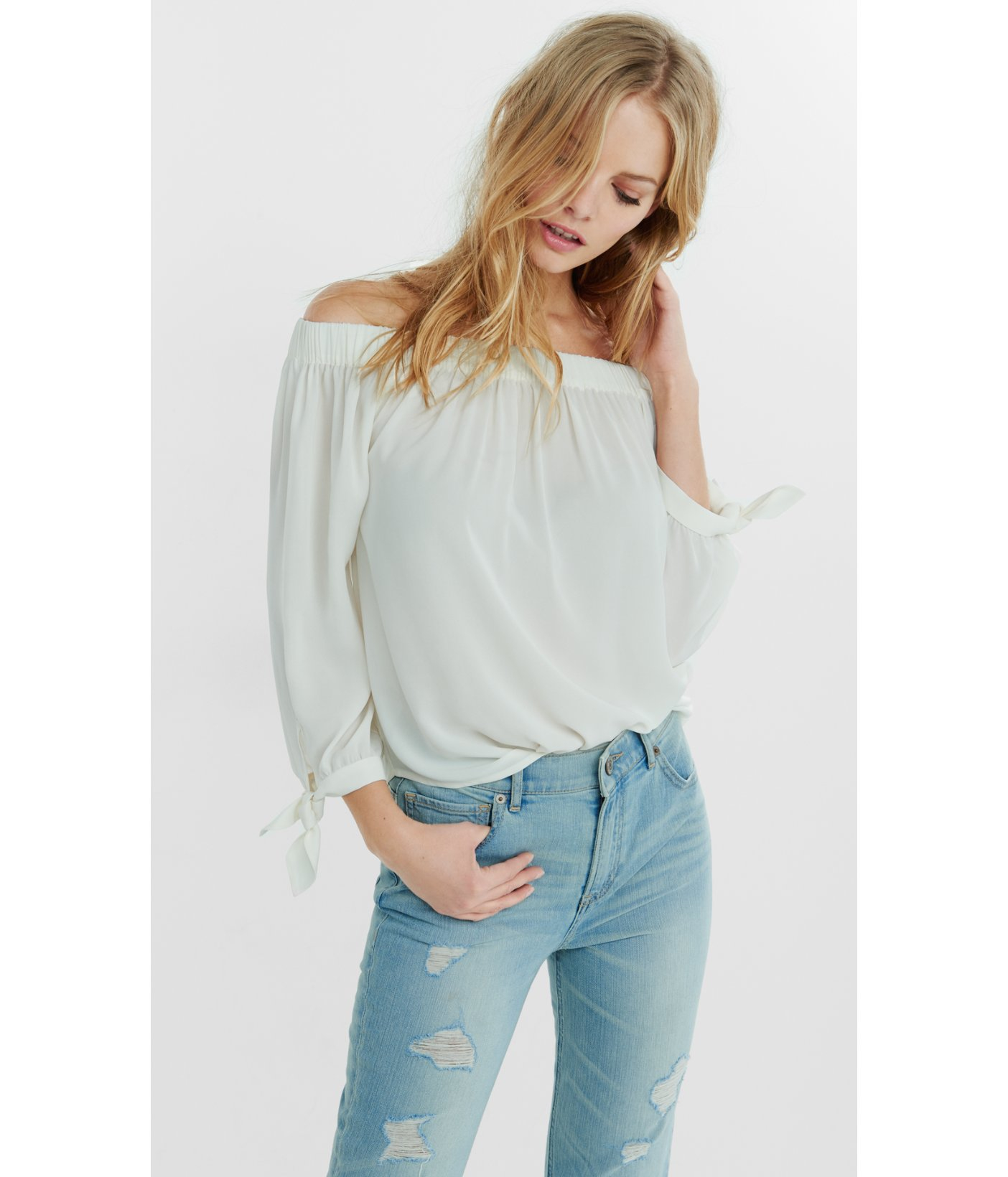 express white blouse