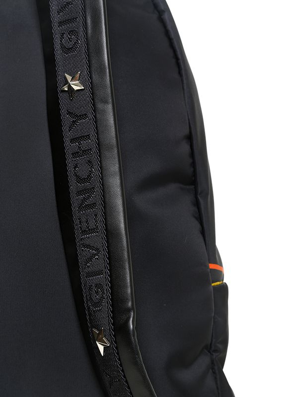 Givenchy Basketball Court Printed Nylon Backpack in Black | Lyst