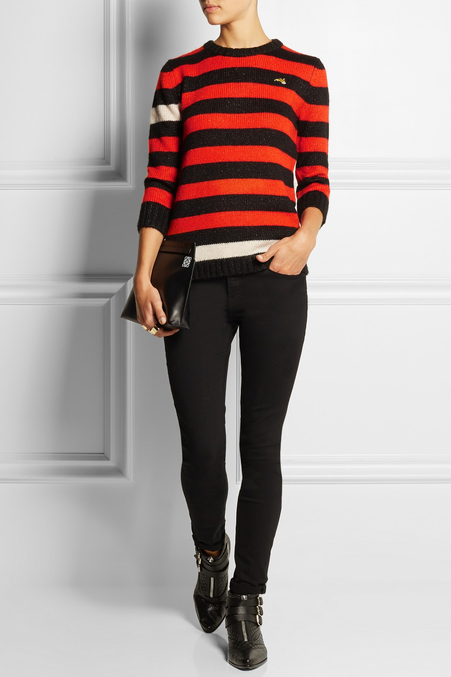 bella freud striped jumper