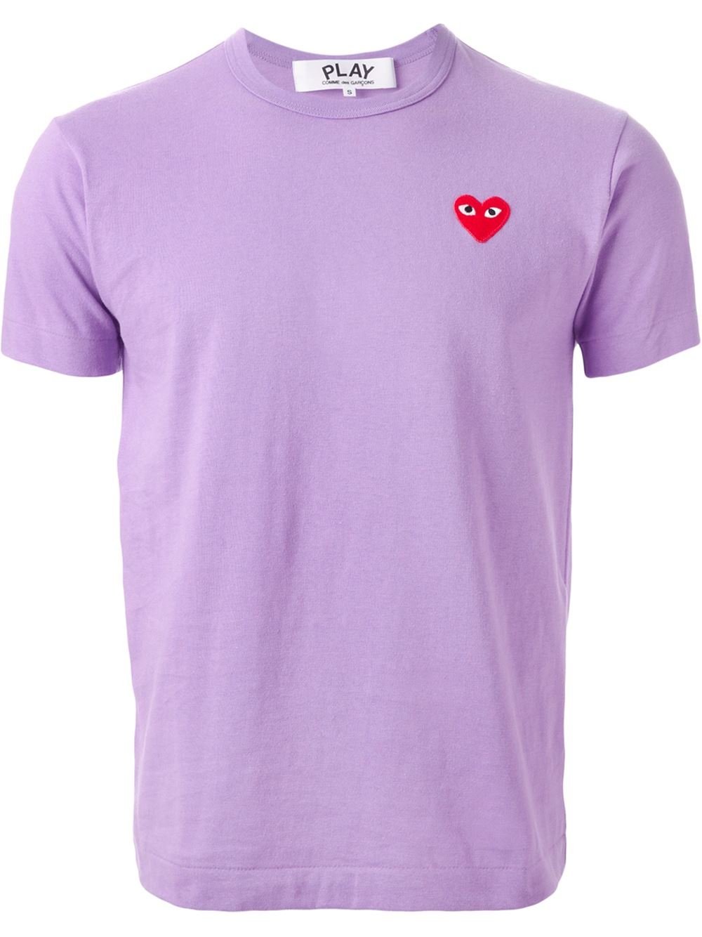 Play comme des garçons 'play Colour Series' T-shirt in Black for Men (pink & purple) | Lyst