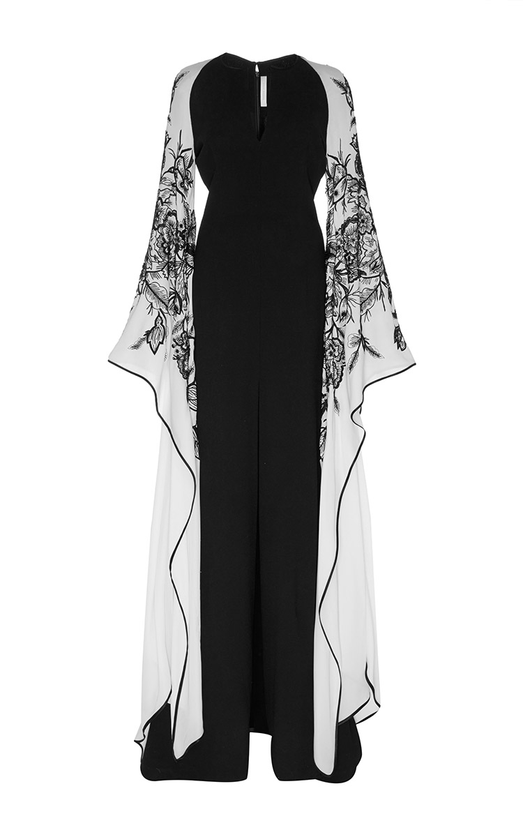 naeem khan black dress