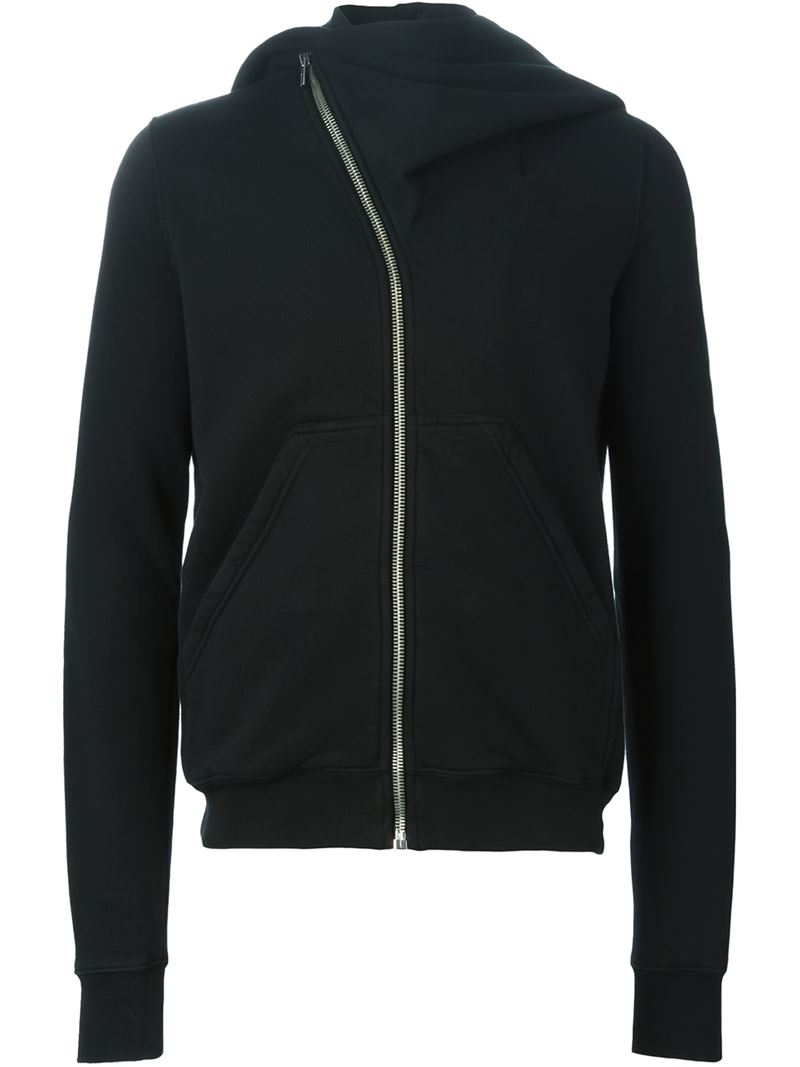 rick owens zip up jacket