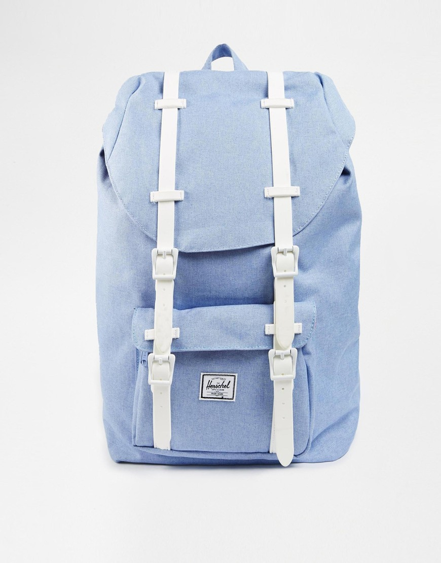 dommer Optimal tidsskrift Herschel Supply Co. Little America Backpack In Chambray Blue | Lyst