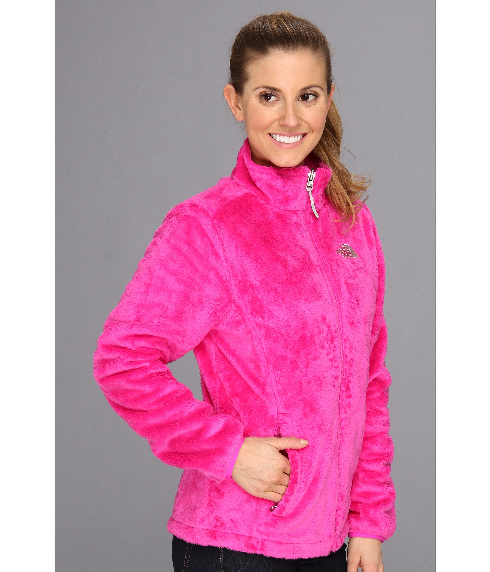 The North Face Osito Jacket in Pink | Lyst