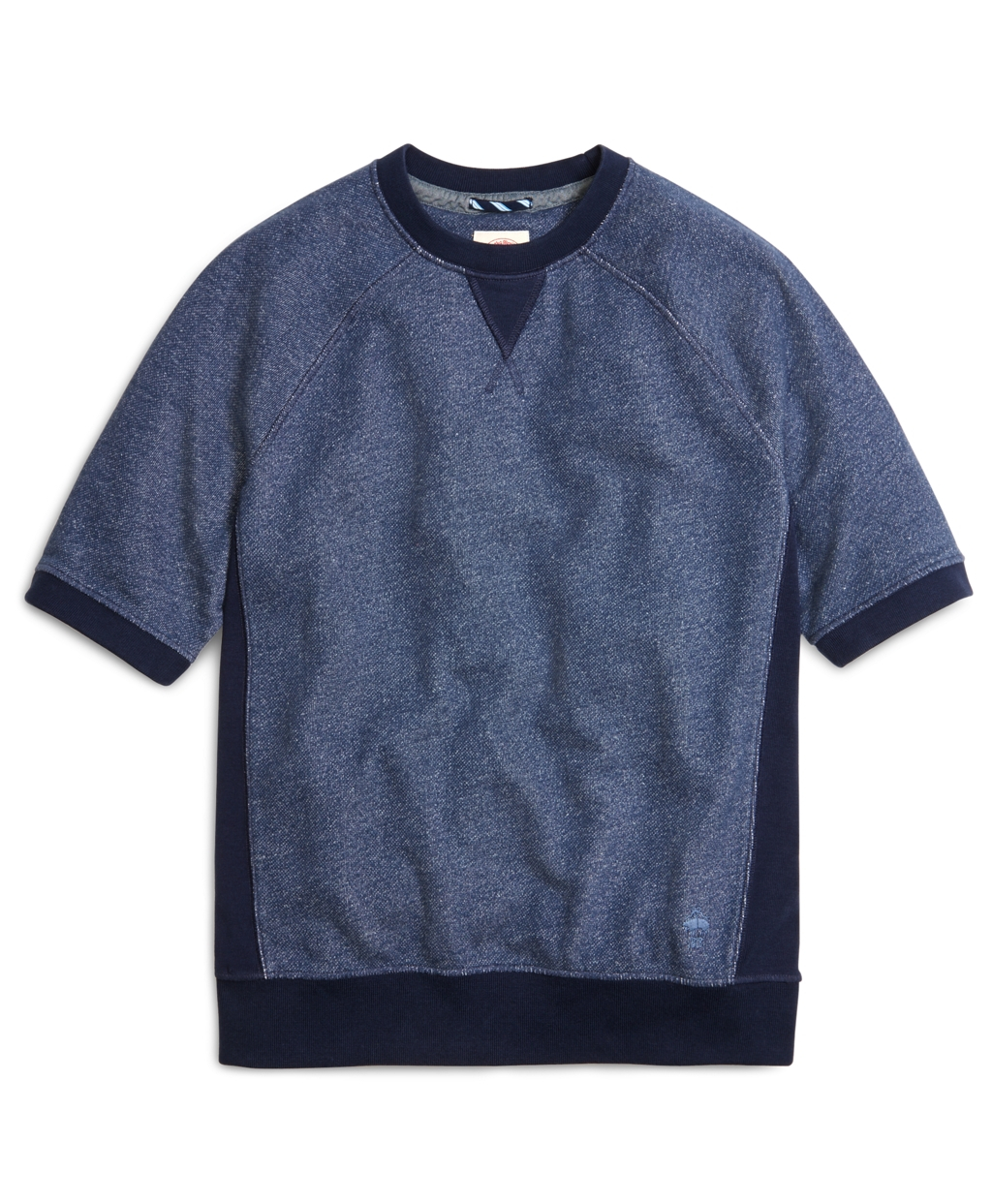Brooks Brothers Raglan Short-Sleeve Sweatshirt in Navy (Blue) for Men ...