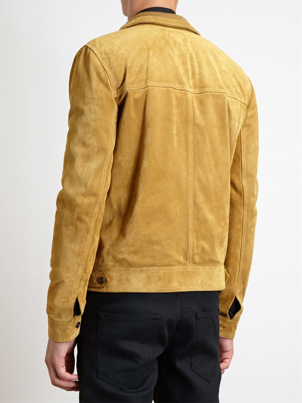 yellow vintage jacket