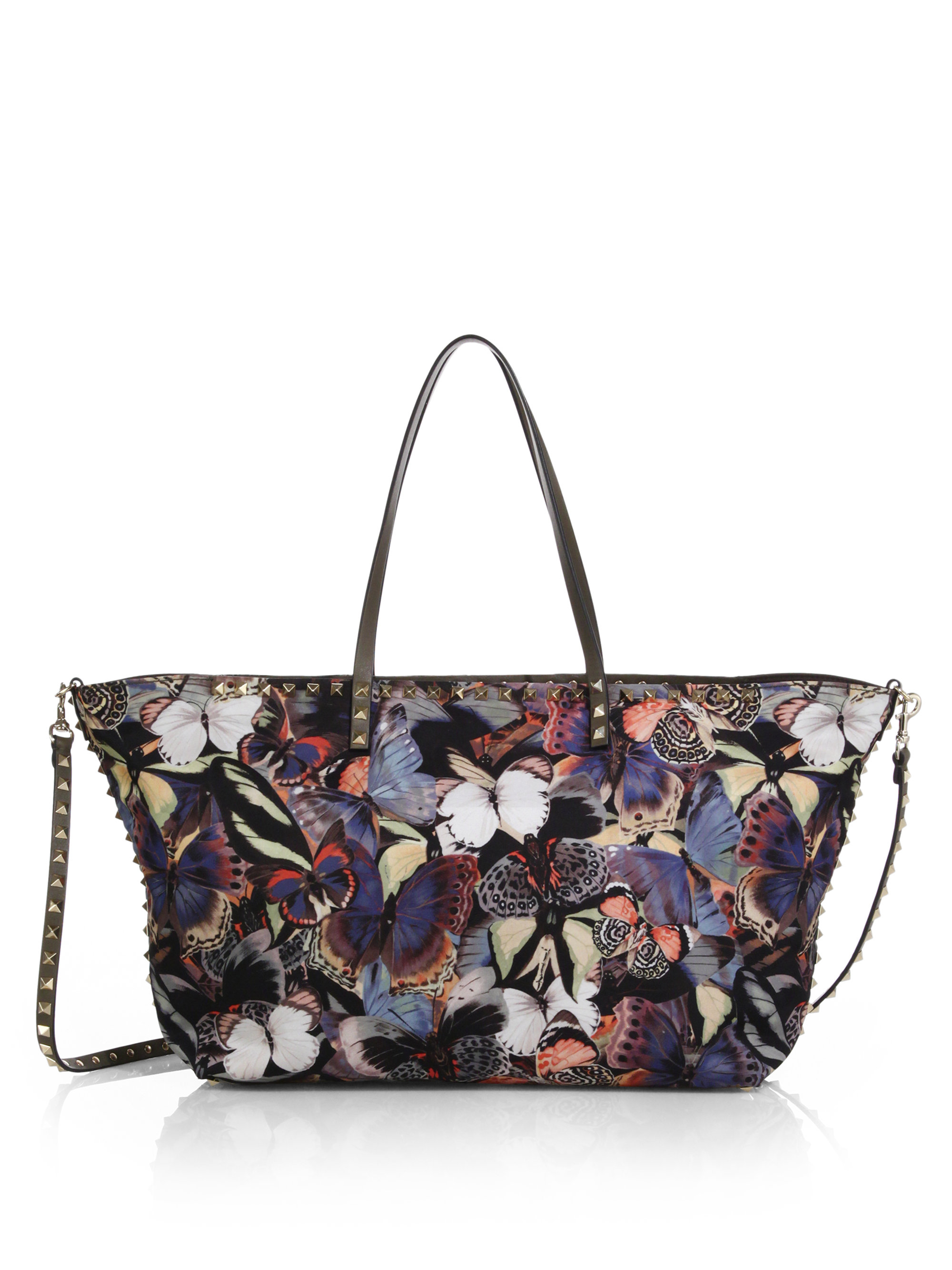 valentino butterfly tote