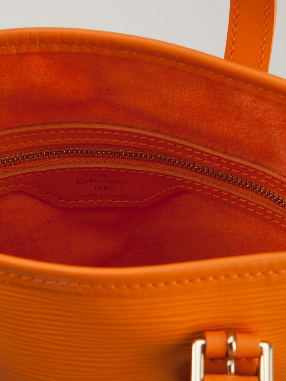 louis vuitton orange and brown bag