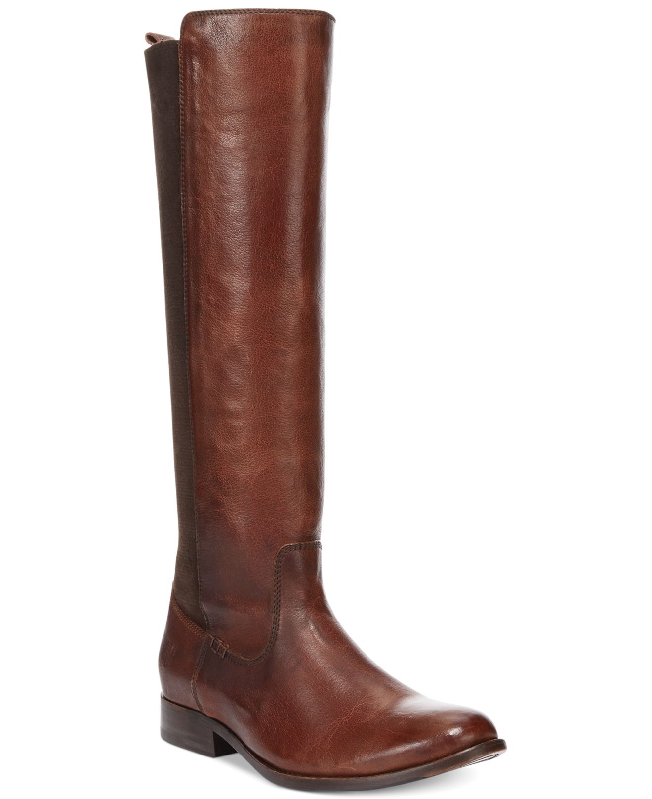 Frye Women�s Molly Gore Tall Boots in Brown Lyst