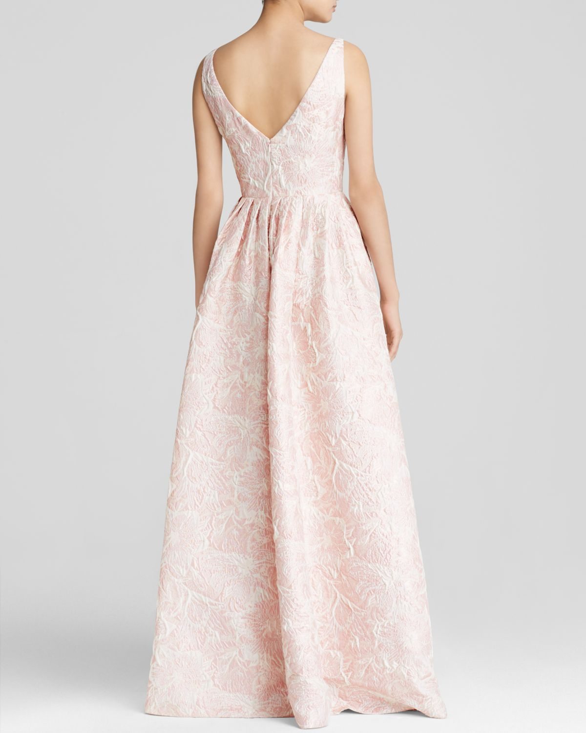 brocade ball gown