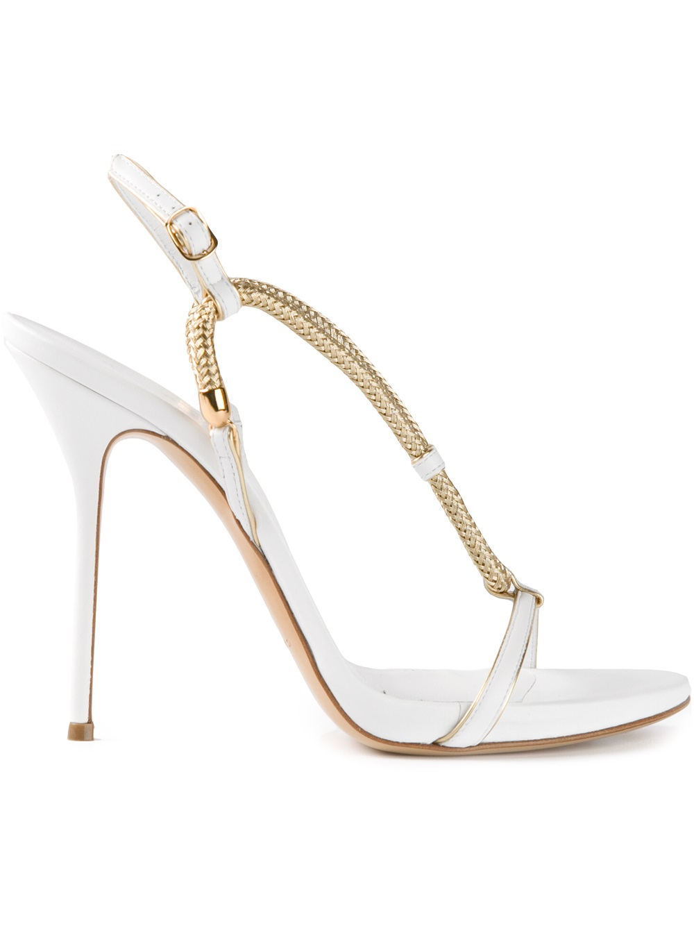 strappy chain sandals