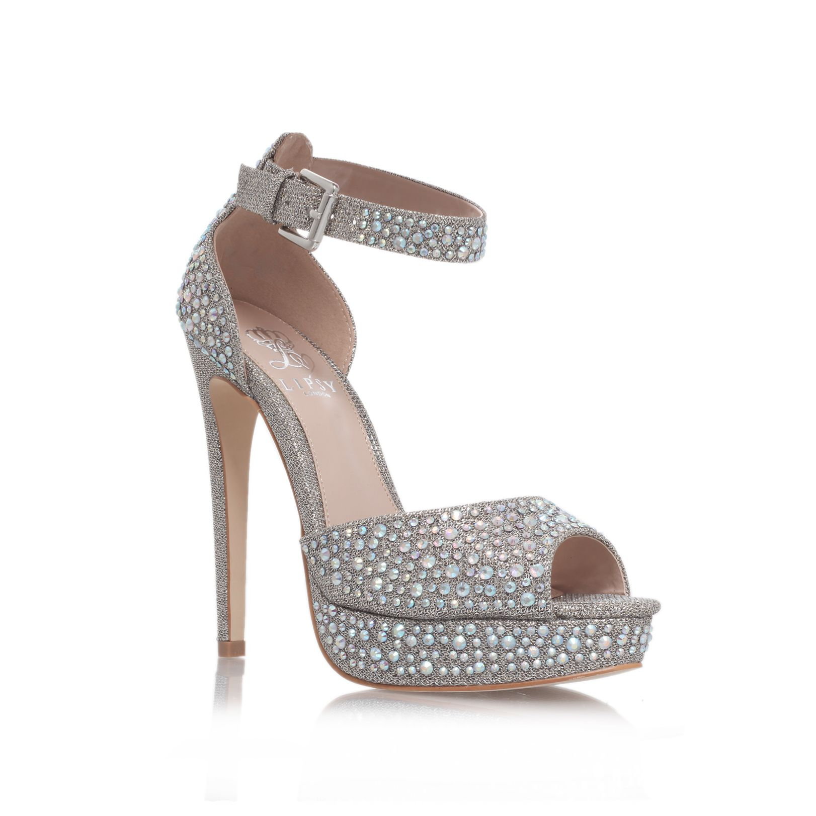 lipsy silver shoes