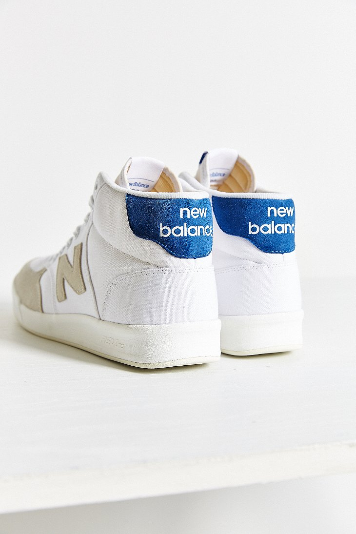 New Balance X Uo Mid Court 300 Sneaker in White | Lyst