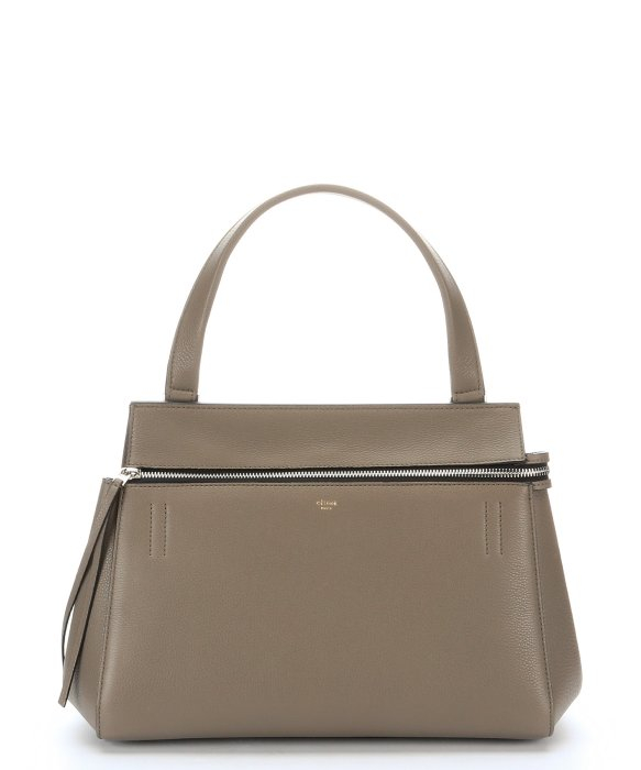celine edge leather satchel