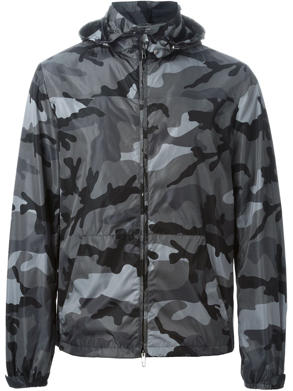 Valentino Camouflage Jacket in Grey for Men | Lyst UK