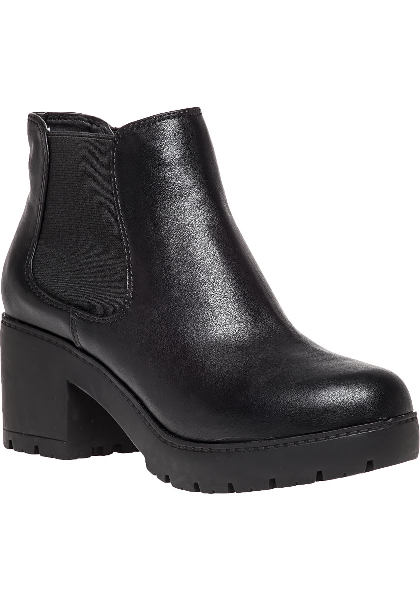 steve madden black platform boots