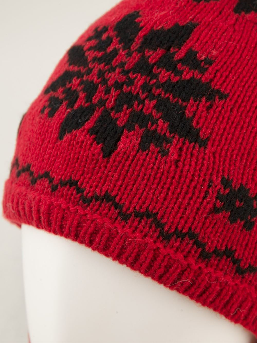 Polo ralph lauren Ear Flap Beanie in Red for Men | Lyst