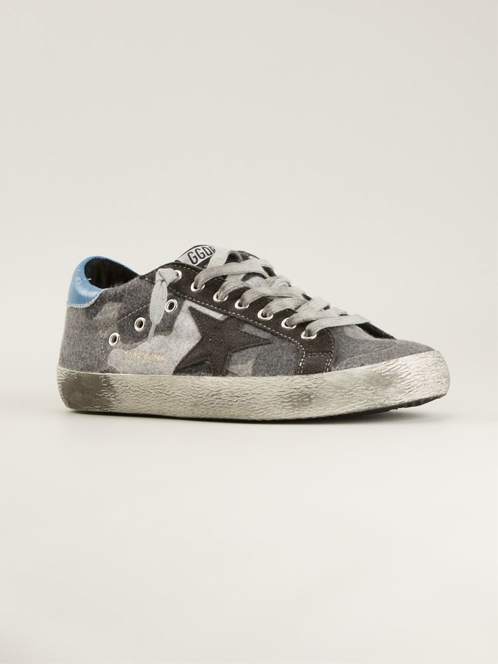 Golden goose deluxe brand 'Super Star' Sneakers in Gray for Men (grey