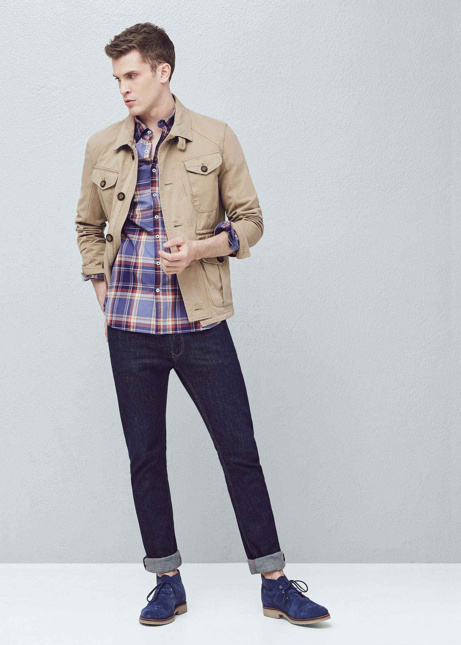 mango man field jacket