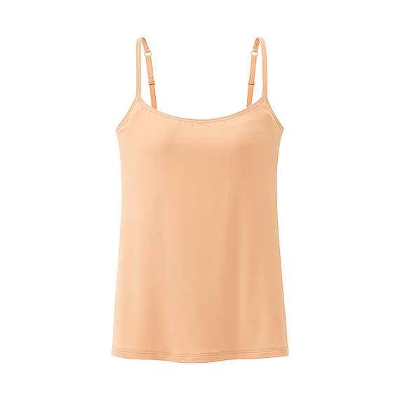 Uniqlo Women Airism Bra Camisole in Orange | Lyst