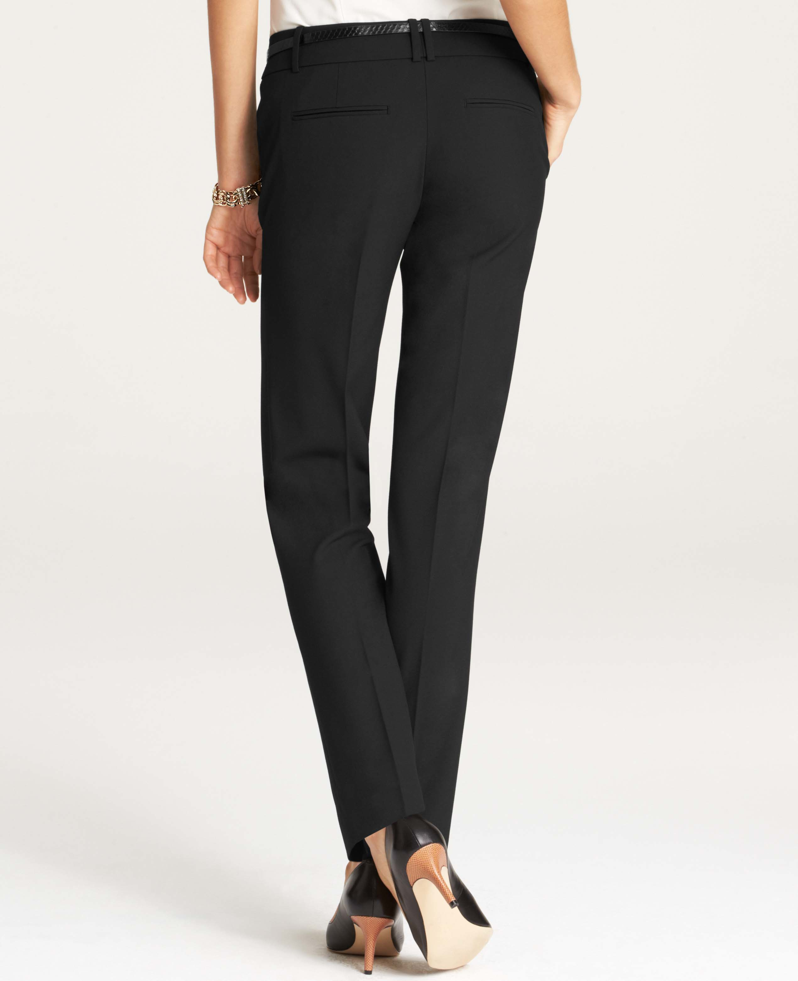 ann taylor straight leg pants