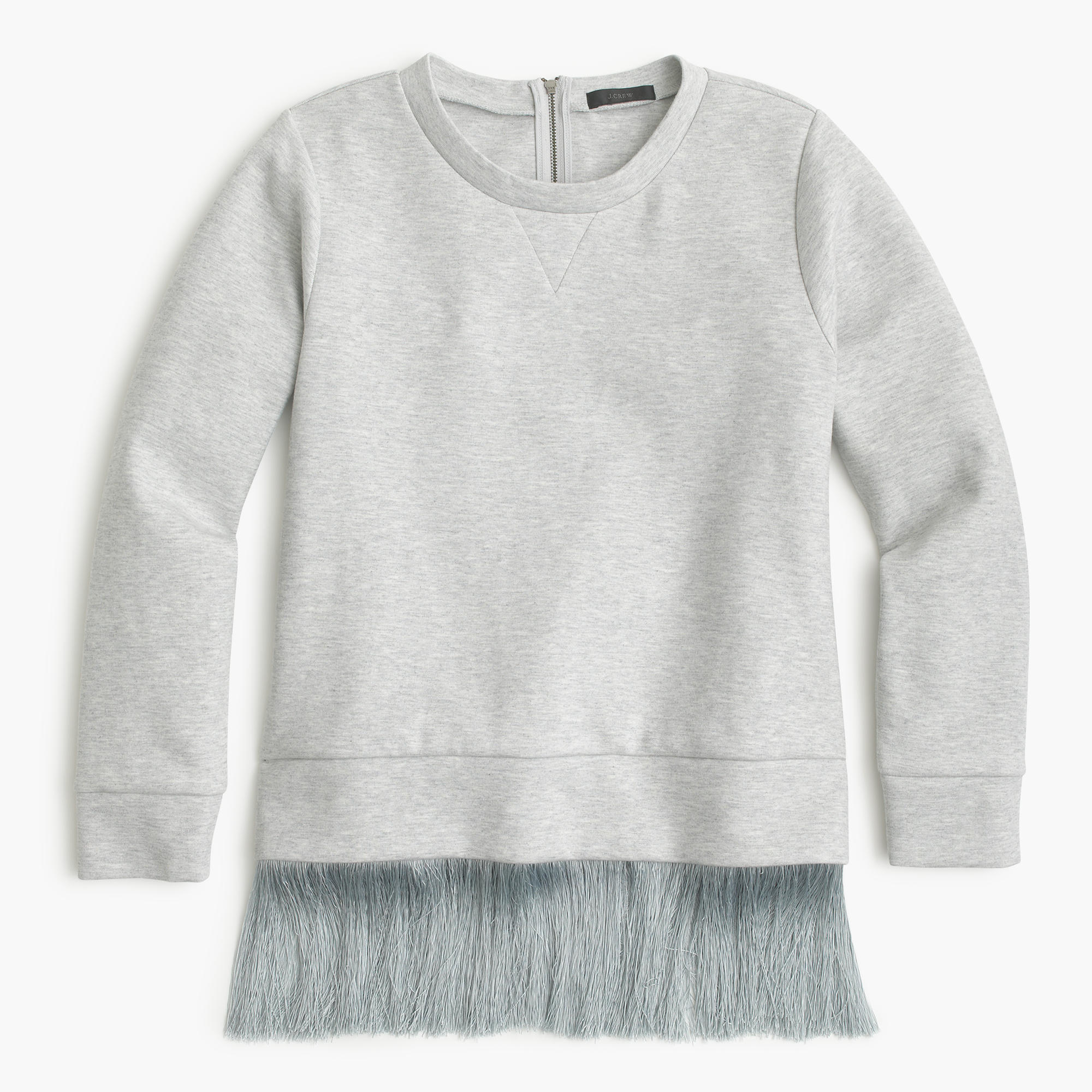 j crew grey sweatshirt