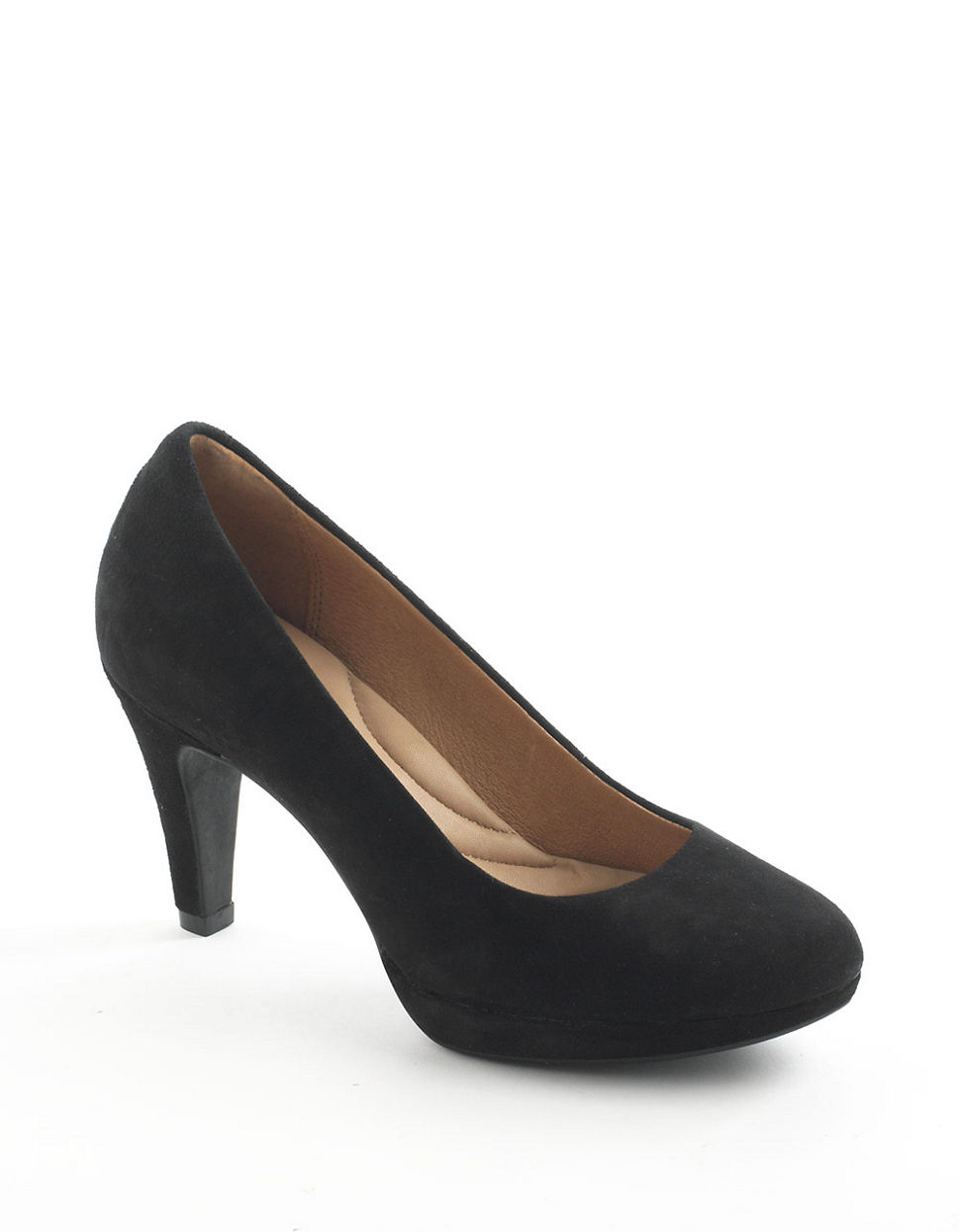 clarks platform pumps