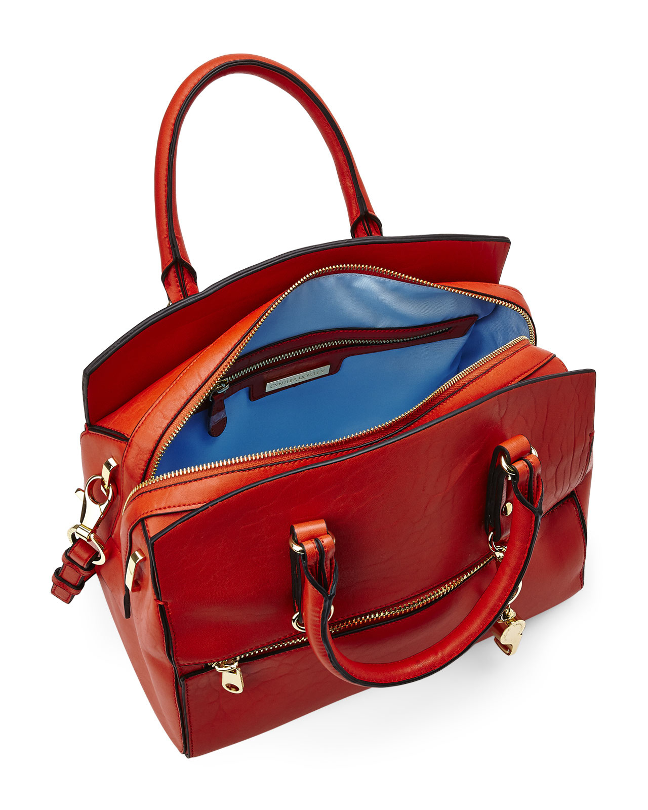 Lyst Cynthia Rowley Orange Dylan Satchel In Gallery
