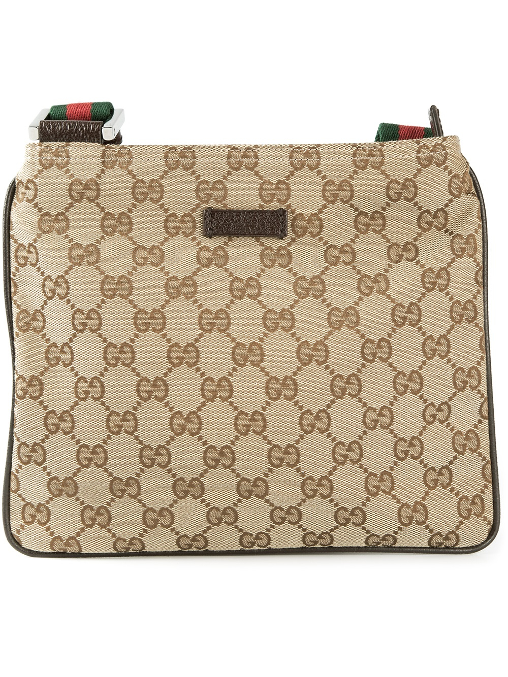 Gucci 'Messenger' Cross Body Bag in Brown Lyst