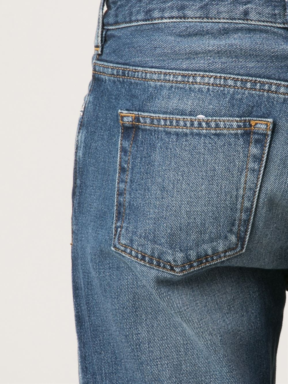 Acne Studios 'Pop Vintage Boyfriend' Jeans in Blue - Lyst