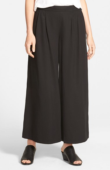 Post navigation Crepe Wide-Leg Ankle Pants. Sale $ Orig $