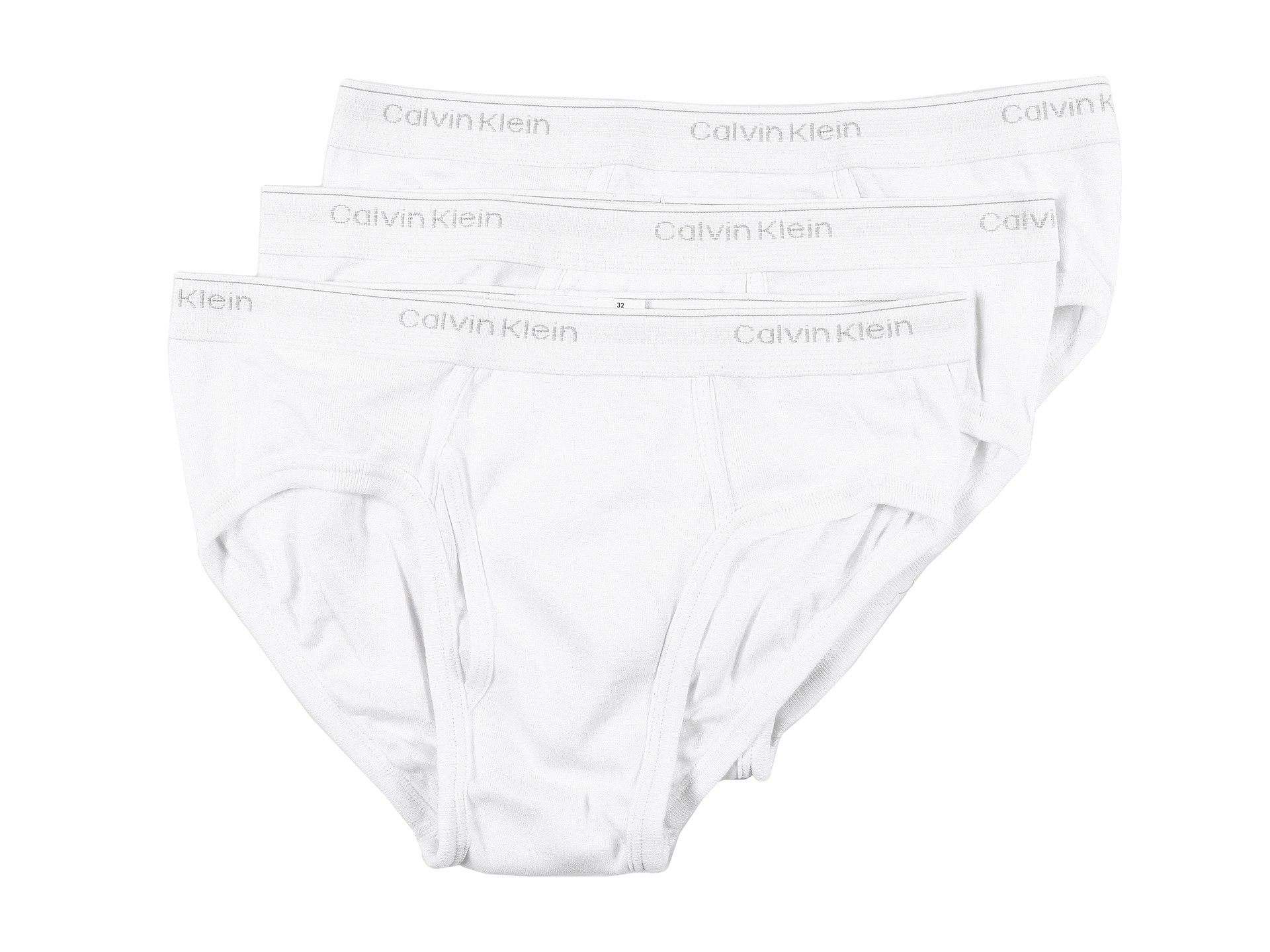 Calvin Klein Classic Low Rise Brief 3pack in White for Men Lyst