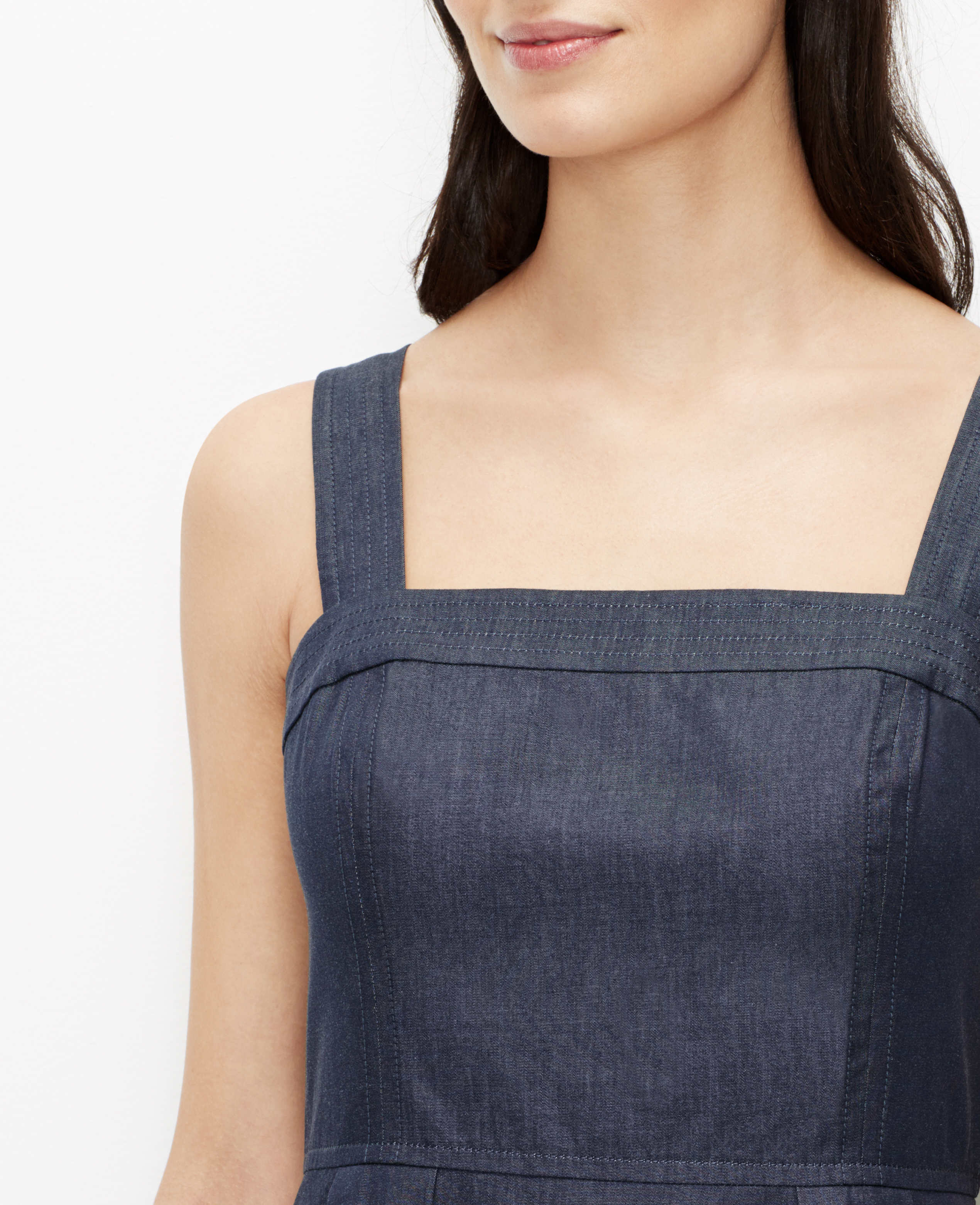 ann taylor denim dress