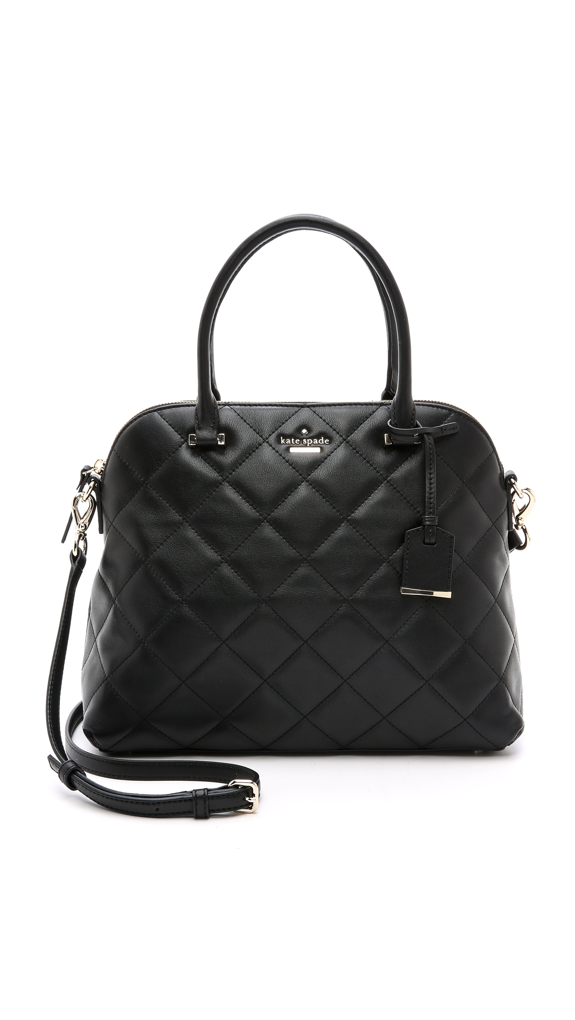 Kate Spade Emerson Place Quilted Margot Cross Body Bag Black Lyst
