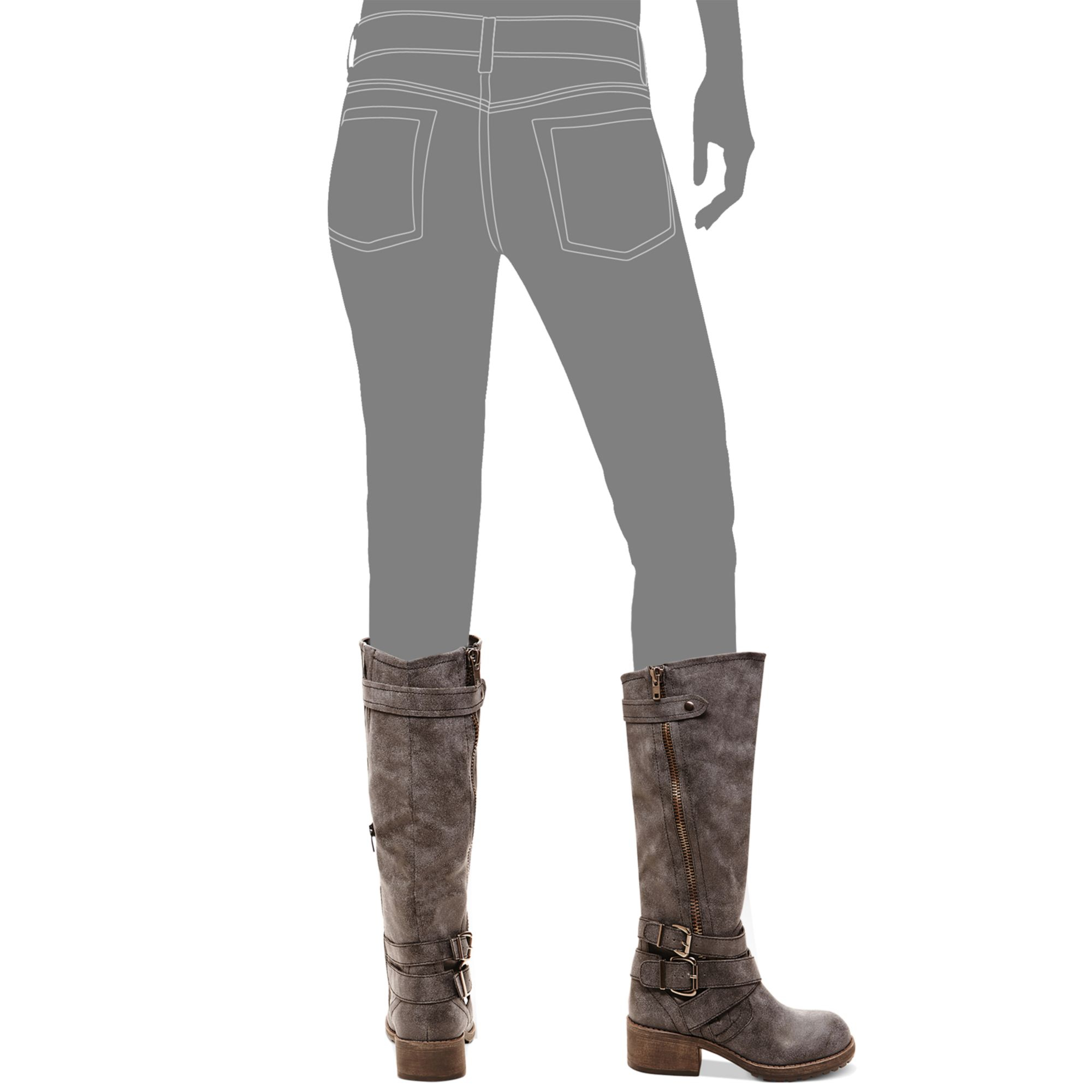 madden girl tall black boots