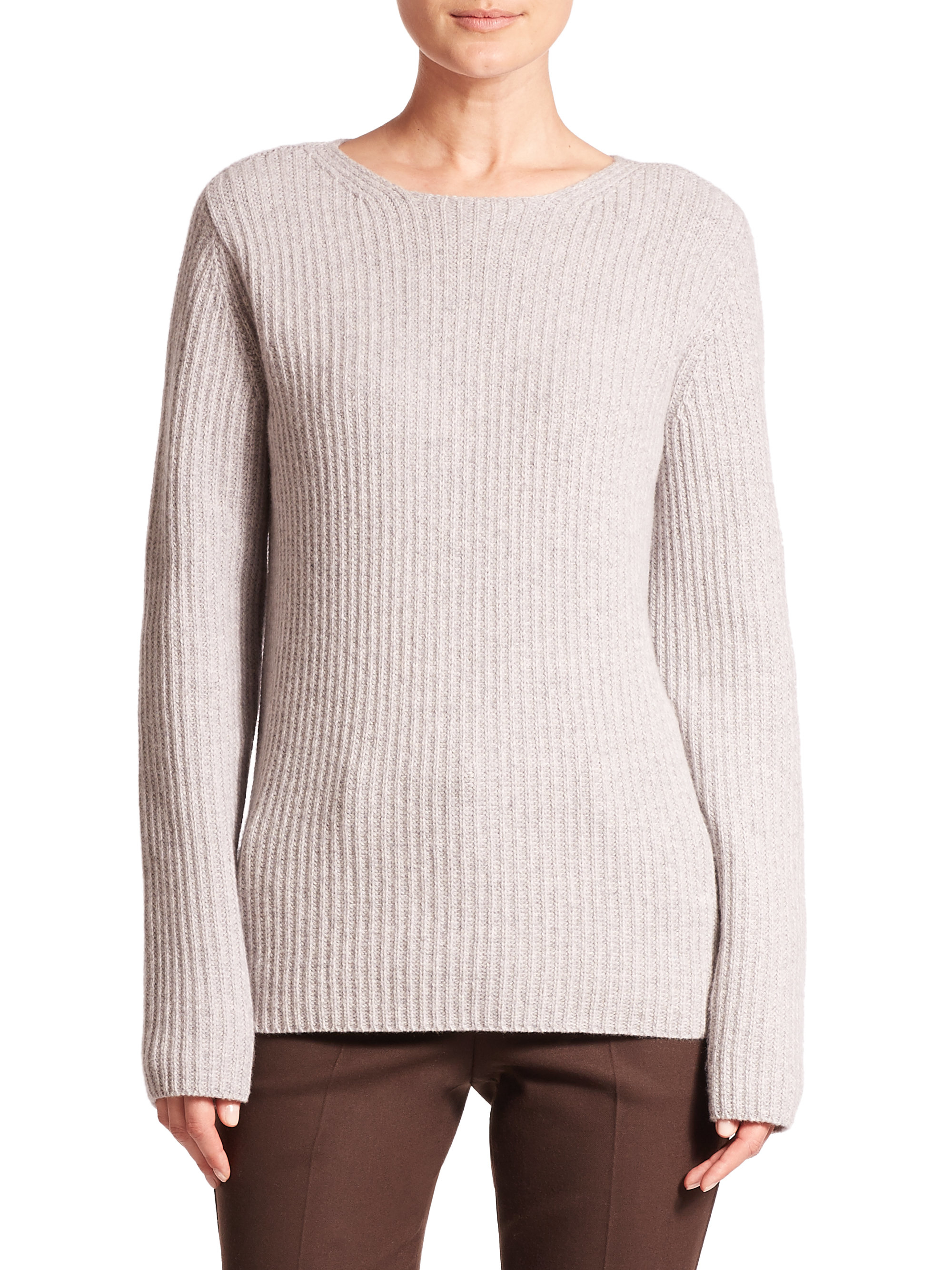 theory cashmere crewneck sweater